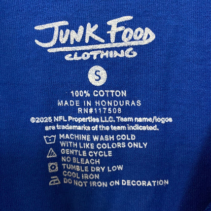 Junk Food Clothing NFL Dallas Cowboys Checkdown Flea Market Tee Small