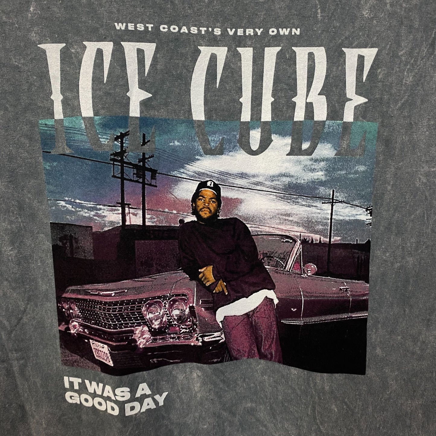 Ice Cube "It Was a Good Day" Graphic T-Shirt Medium