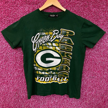 Junk Food Clothing NFL Green Bay Packers Brick Vintage Style Women's T-Shirt XS