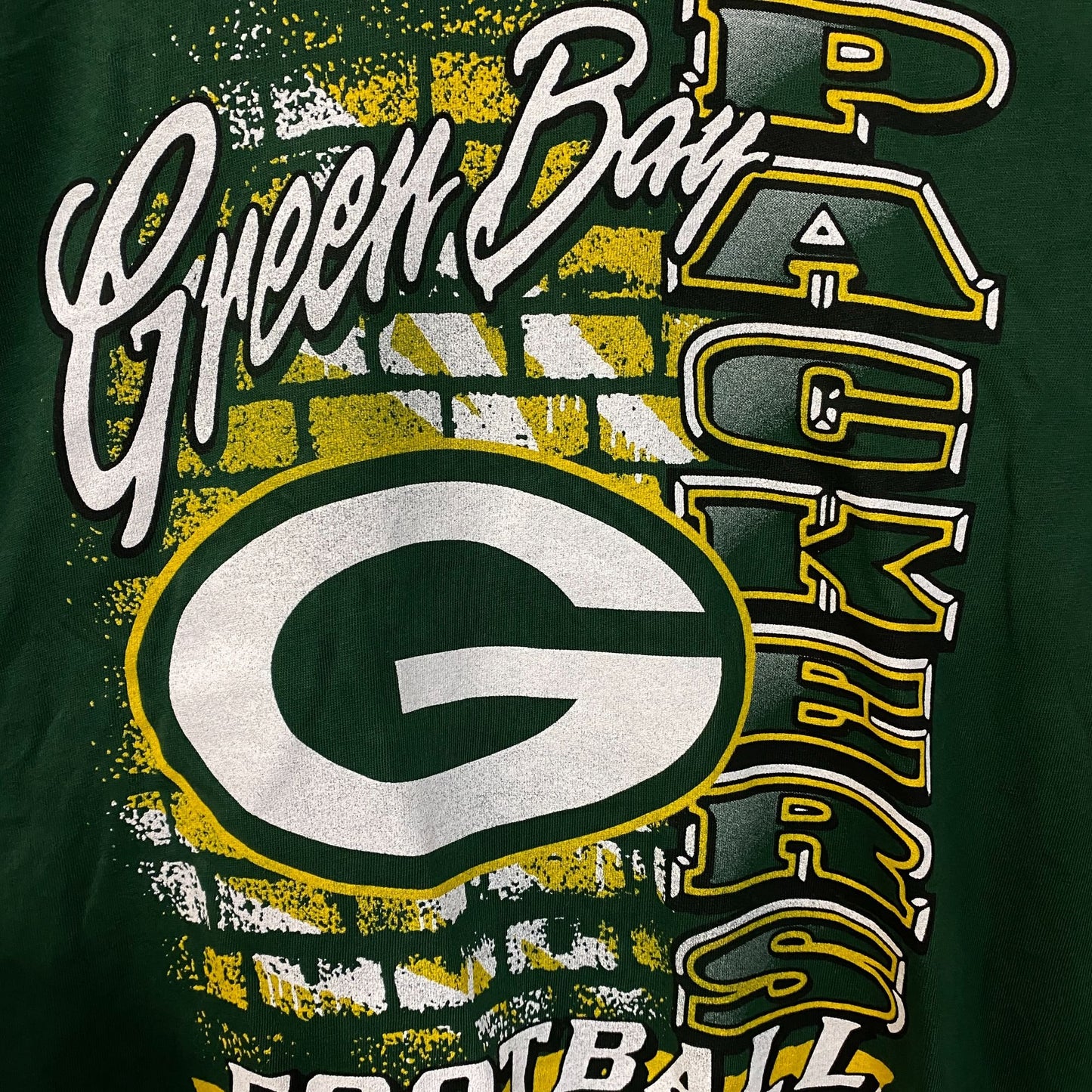 Junk Food Clothing NFL Green Bay Packers Brick Vintage Style Women's T-Shirt XS