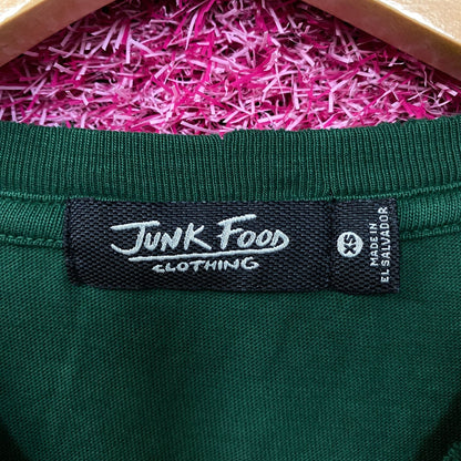 Junk Food Clothing NFL Green Bay Packers Brick Vintage Style Women's T-Shirt XS