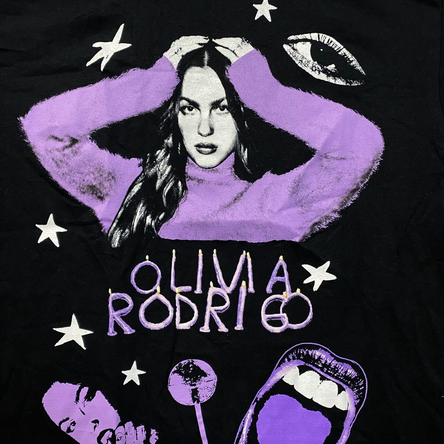 Olivia Rodrigo Guts Album World Tour T-Shirt Extra Small