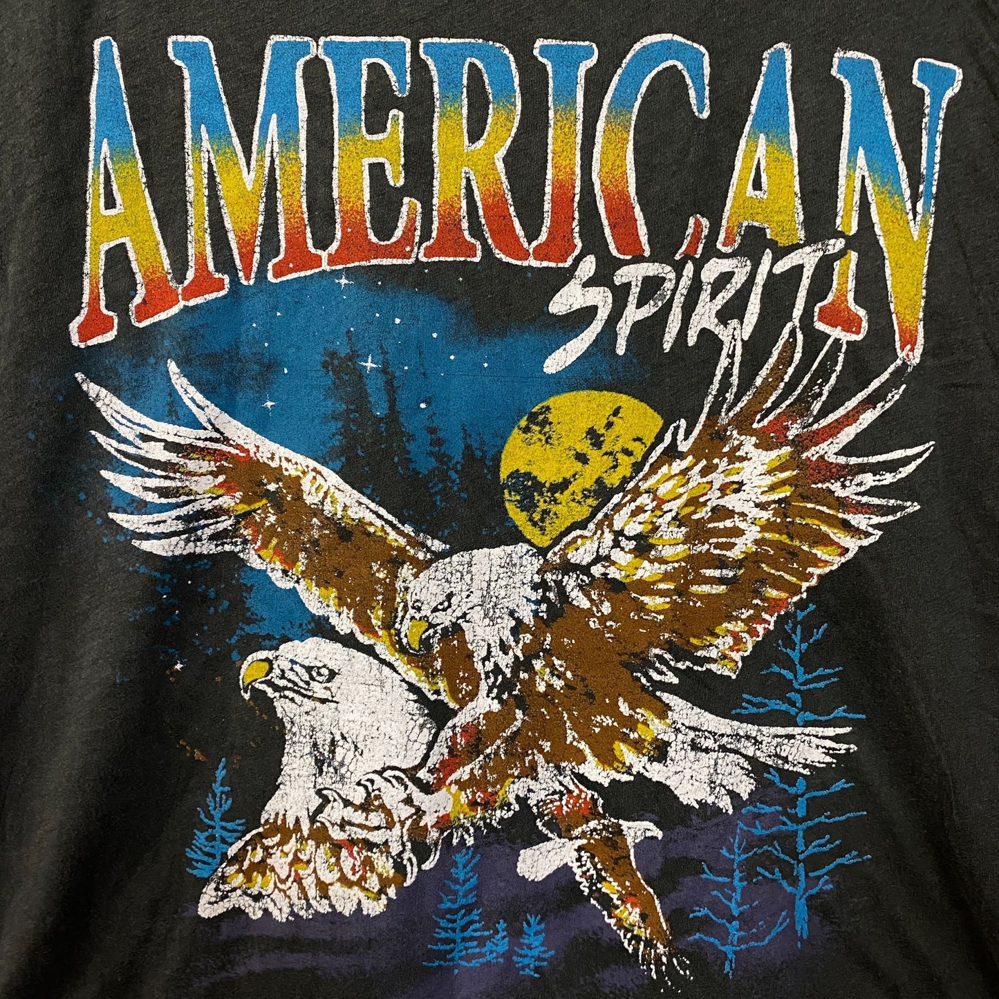 Junk Food Clothing Women's American Spirit Easy Vintage Style Tee XS