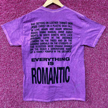 Charli XCX Everything is Romantic Brat T-Shirt Small