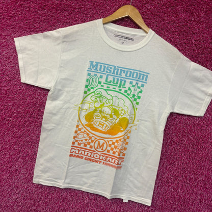 Nintendo Mario kart mushroom cup tshirt size medium