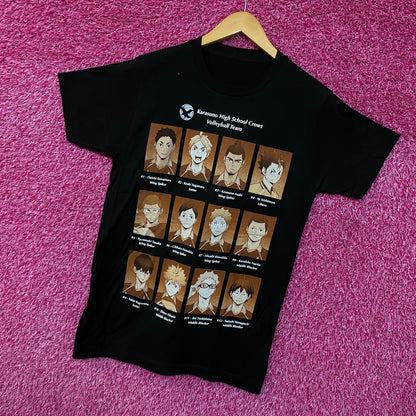 Haikyu! Yearbook Photos Tshirt size medium