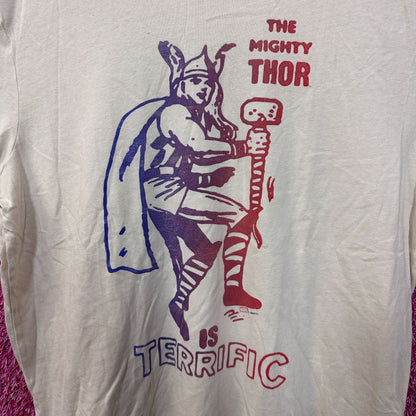 The Mighty Thor is Terrific Marvel Comics Oversized Tee L