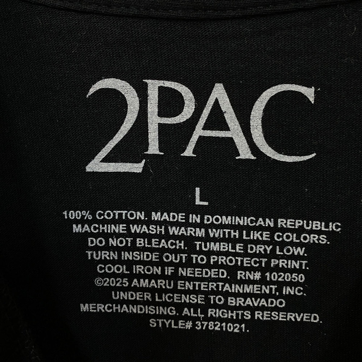 2Pac All Eyez on Me Tshirt size Large