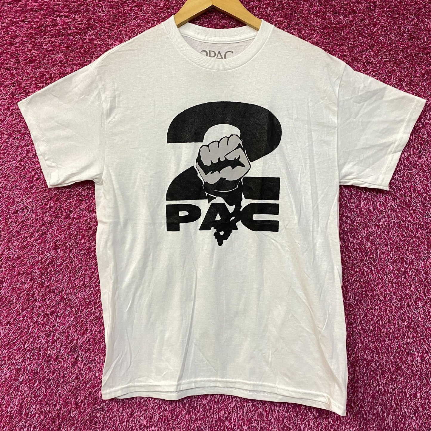 2Pac Bravado Tupac Fist Promotional T-Shirt Medium