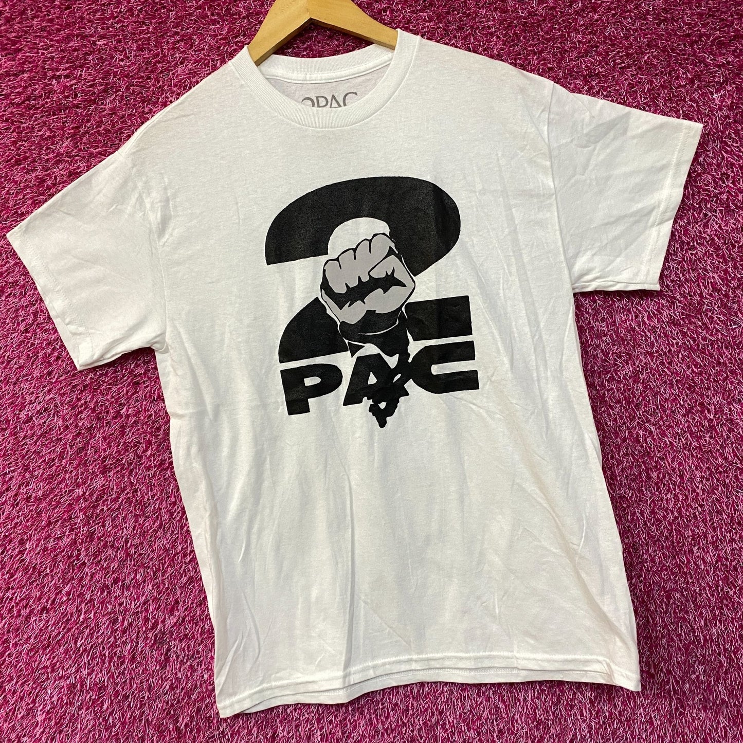 2Pac Bravado Tupac Fist Promotional T-Shirt Medium