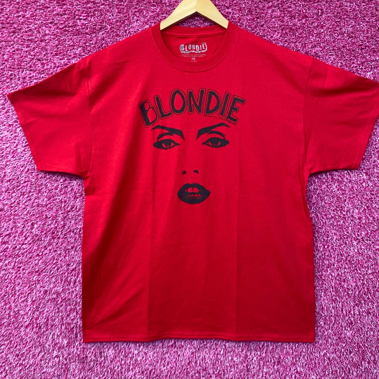 Blondie Parallel Lines Debby Harris Silhouette Band Tee 1x