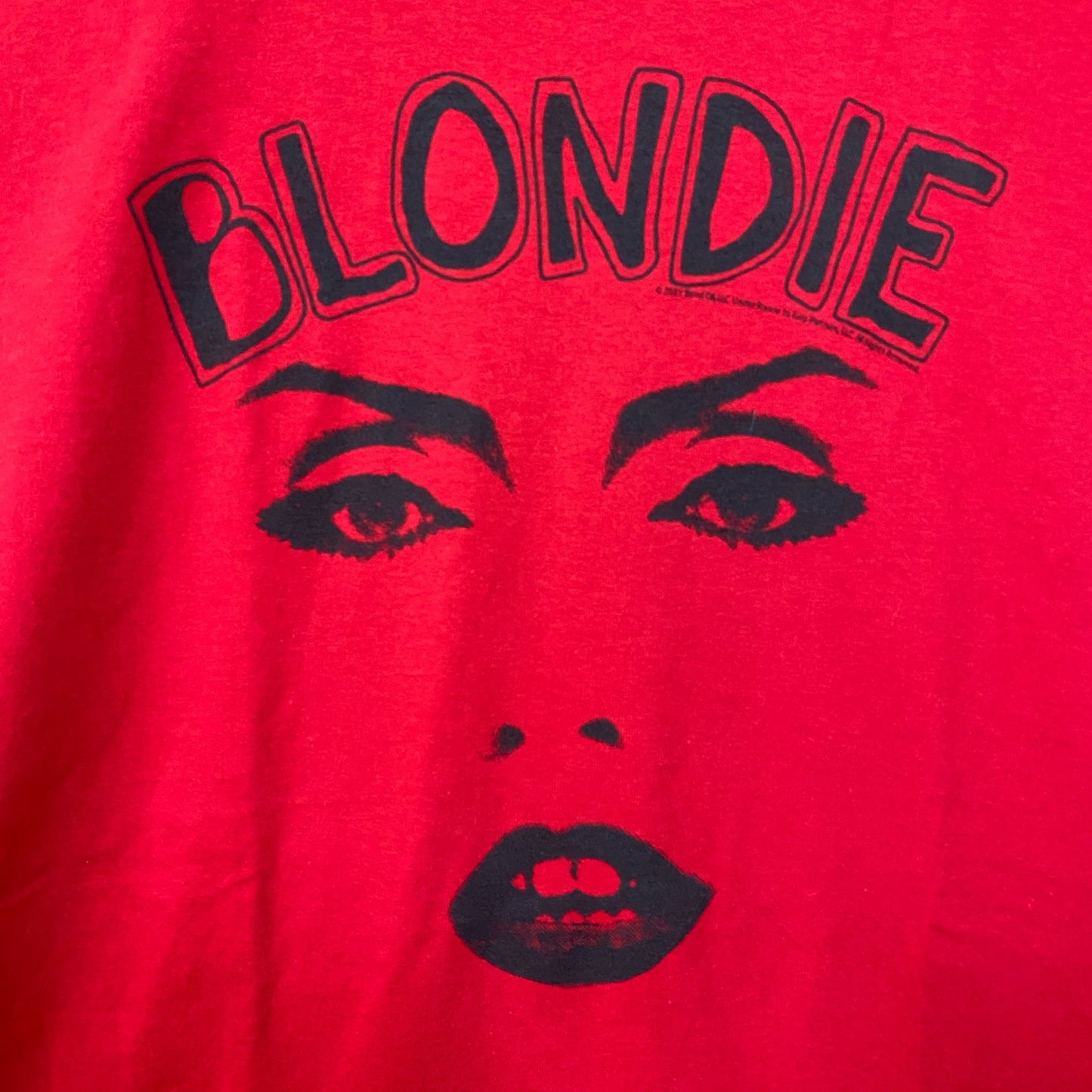 Blondie Parallel Lines Debby Harris Silhouette Band Tee 1x