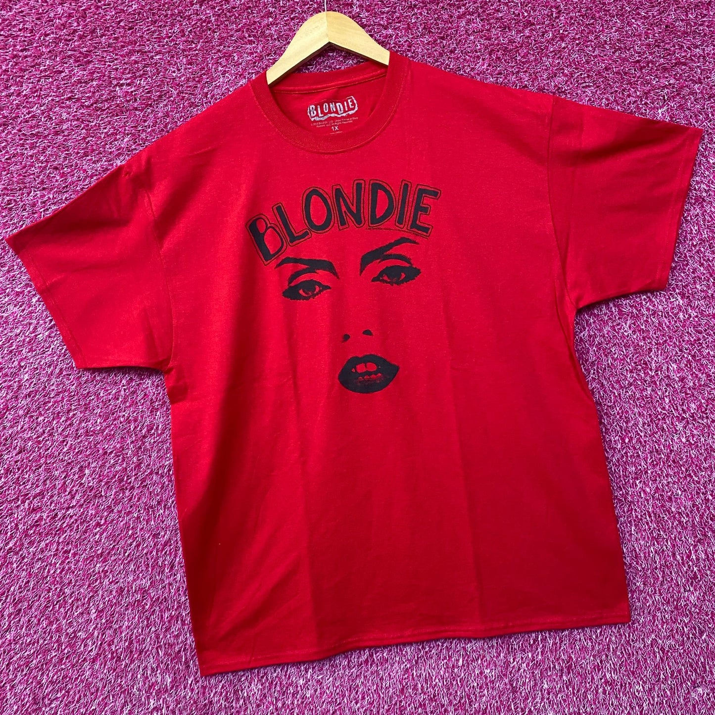 Blondie Parallel Lines Debby Harris Silhouette Band Tee 1x