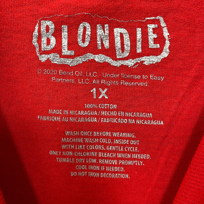 Blondie Parallel Lines Debby Harris Silhouette Band Tee 1x