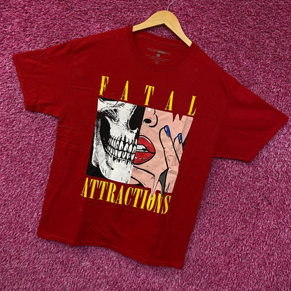 Fashion Nova Fatal Attractions Graphic T-Shirt Large