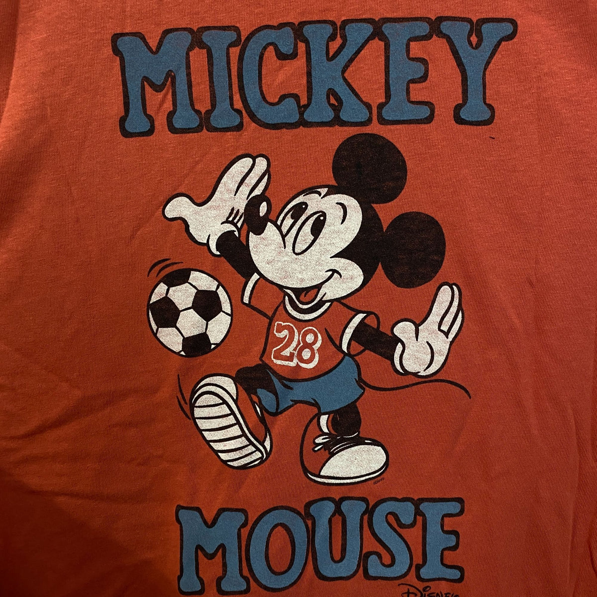 Mickey Mouse Soccer King Tshirt size XL