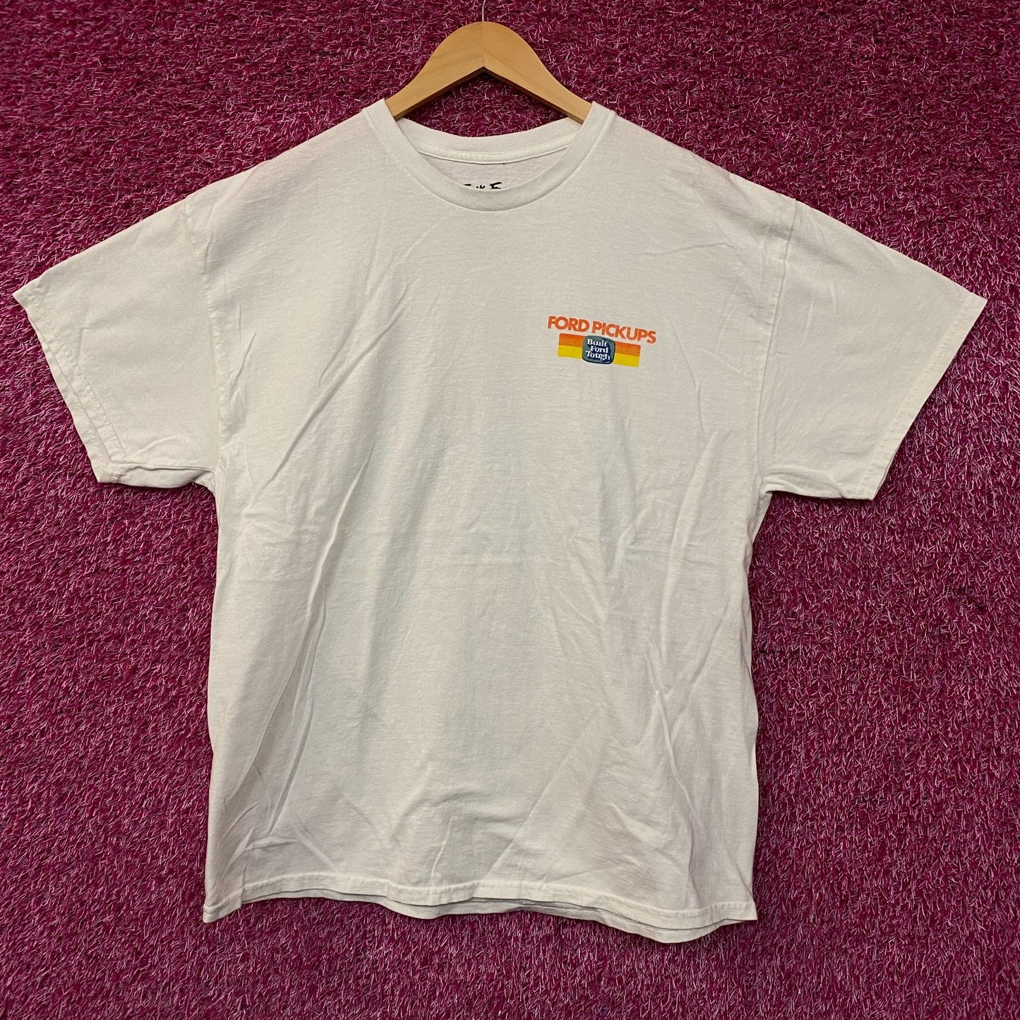 Junk Food Ford Pickups Trucks 1976 Graphic T-Shirt Large