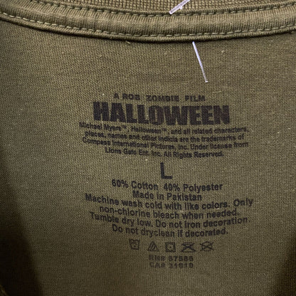 "The Bogeyman" Michael Myers Golf Halloween T-Shirt Large