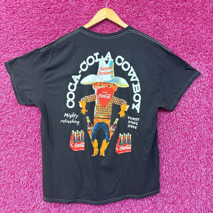 Coca- Cola Drink Promo Vintage-Style T-Shirt Size XL
