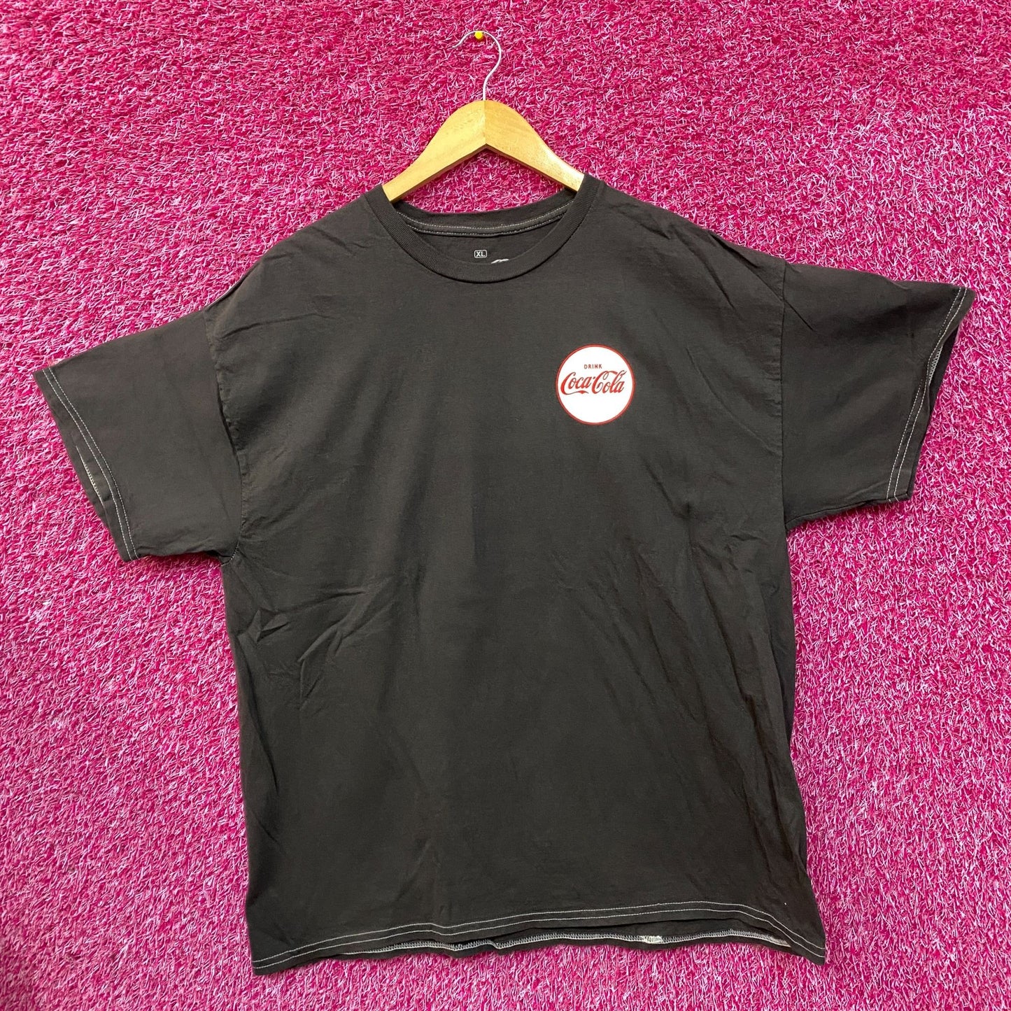Coca- Cola Drink Promo Vintage-Style T-Shirt Size XL