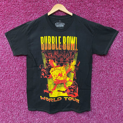 SpongeBob SquarePants Bubble Bowl World Tour T-shirt Large