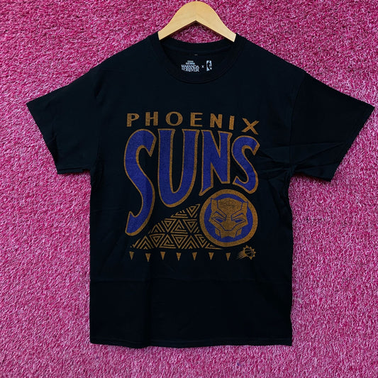 Junk Food Phoenix Suns NBA x Marvel Black Panther Wakanda Forever T-Shirt Medium
