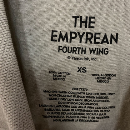The Empyrean Fourth Wing Violent Little Thing Graphic T-Shirt XS