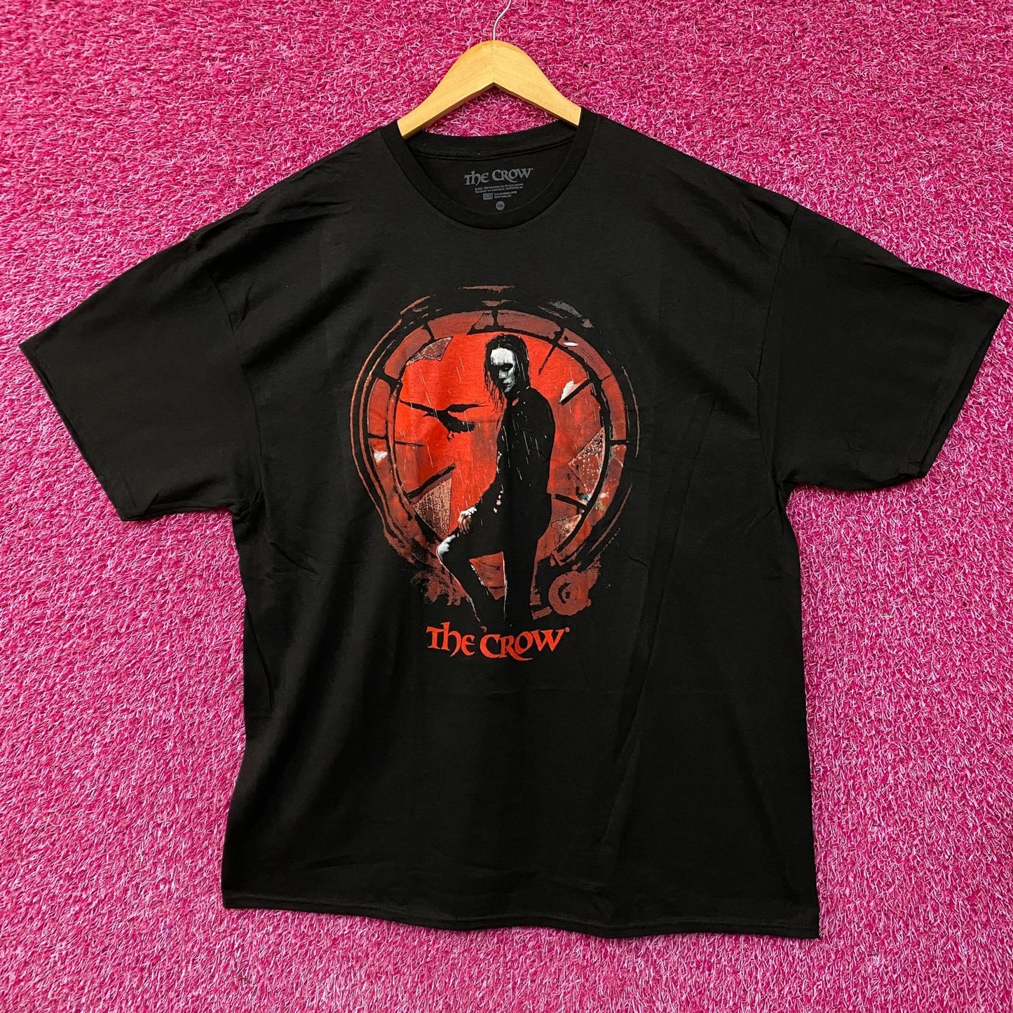 The Crow 1994 Movie Promo Poster Print T-Shirt 2XL