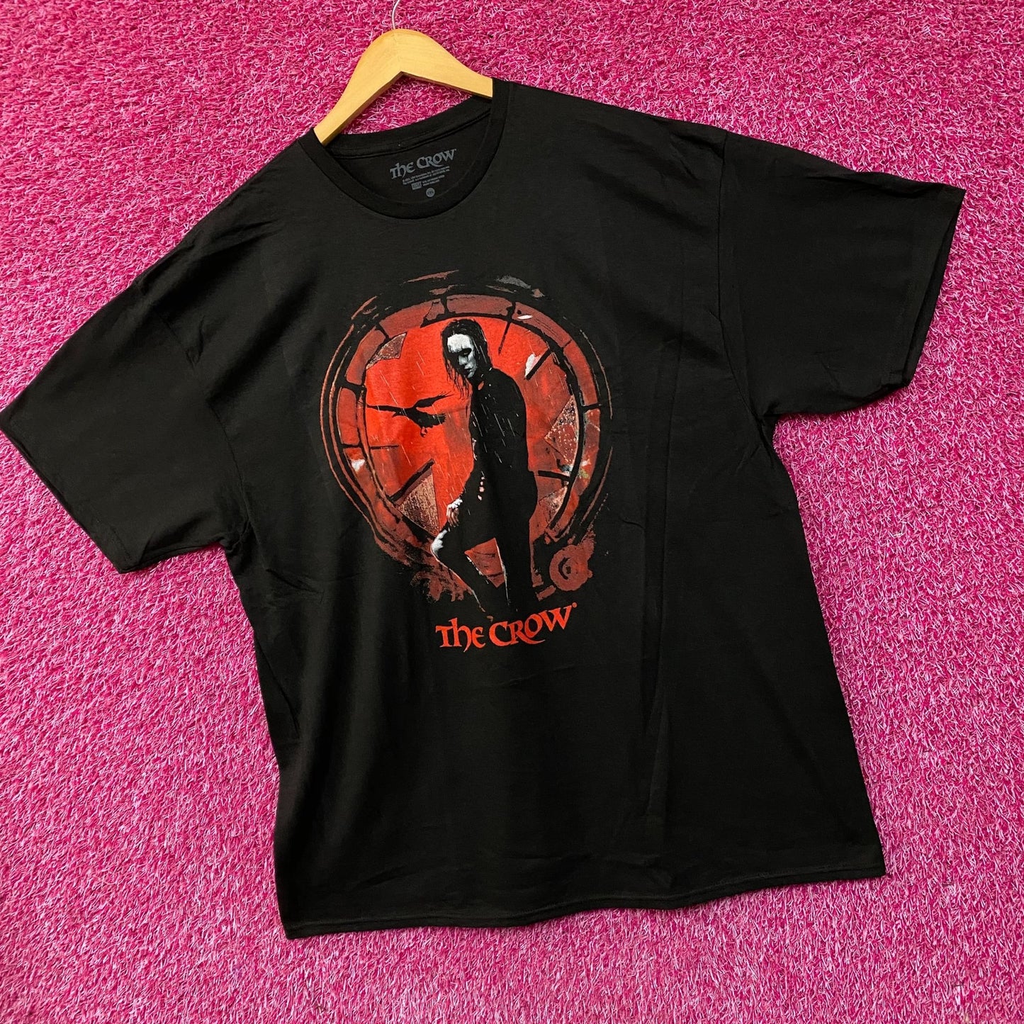 The Crow 1994 Movie Promo Poster Print T-Shirt 2XL