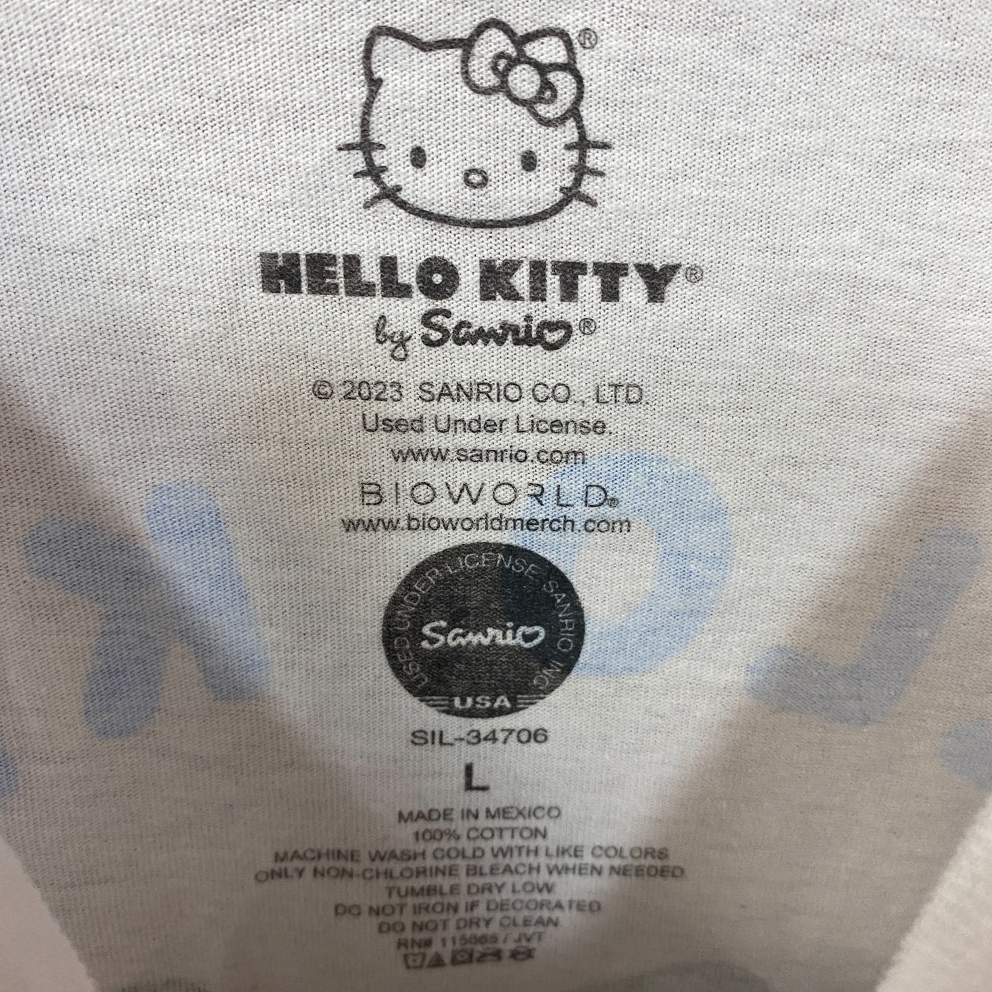 Sanrio Hello Kitty Tennis Club Cute Crop Top Large