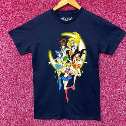 Sailor Moon Sailor Scouts Under the Moonlight Tshirt size Small