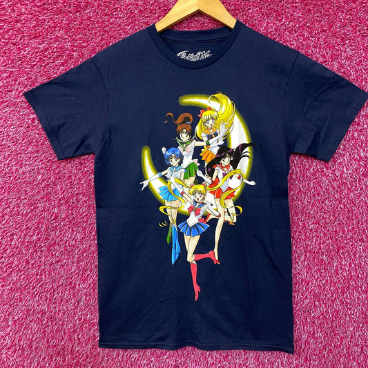 Sailor Moon Sailor Scouts Under the Moonlight Tshirt size Small