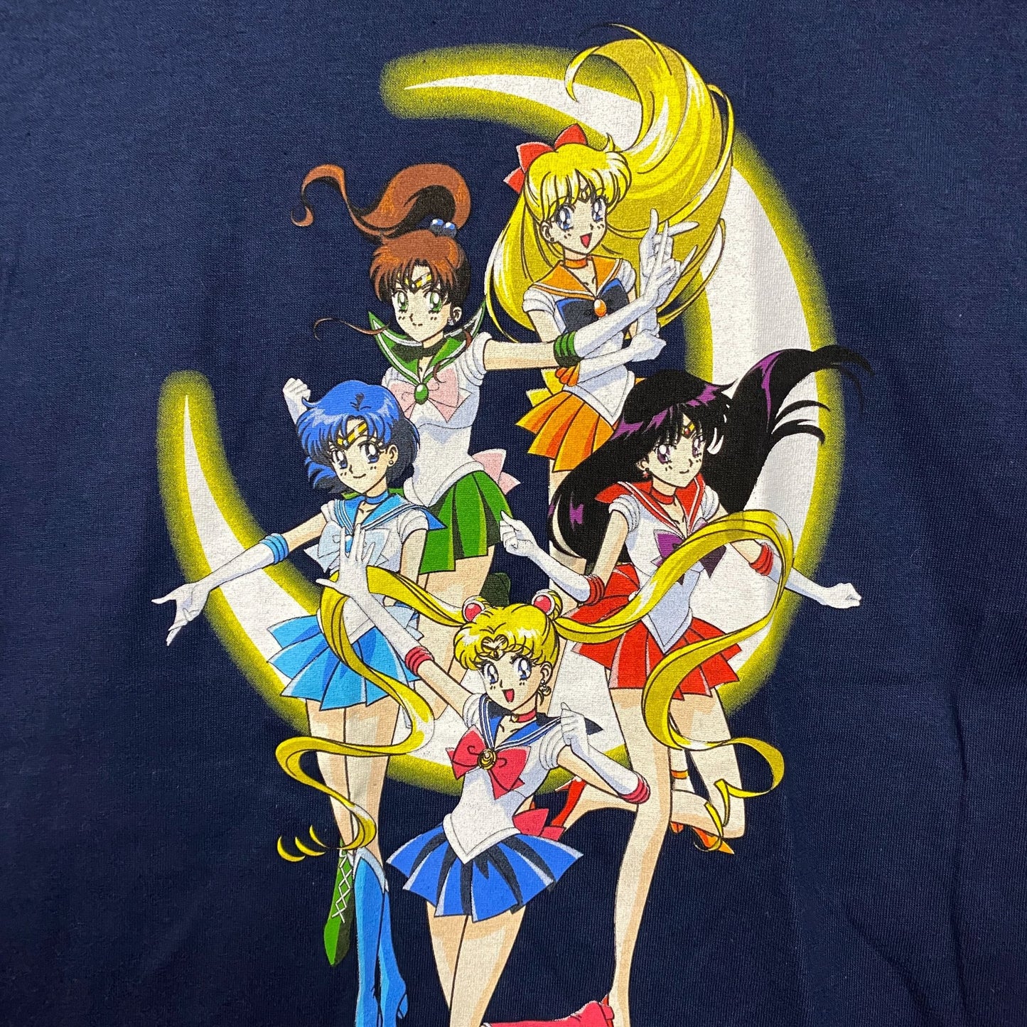Sailor Moon Sailor Scouts Under the Moonlight Tshirt size Small