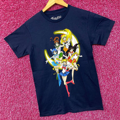 Sailor Moon Sailor Scouts Under the Moonlight Tshirt size Small