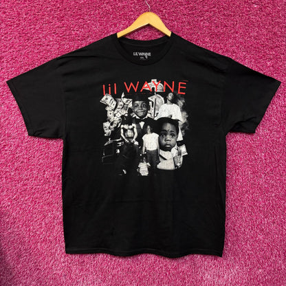 Lil Wayne The Carter Album Covers Graphic Design T-shirt XXL