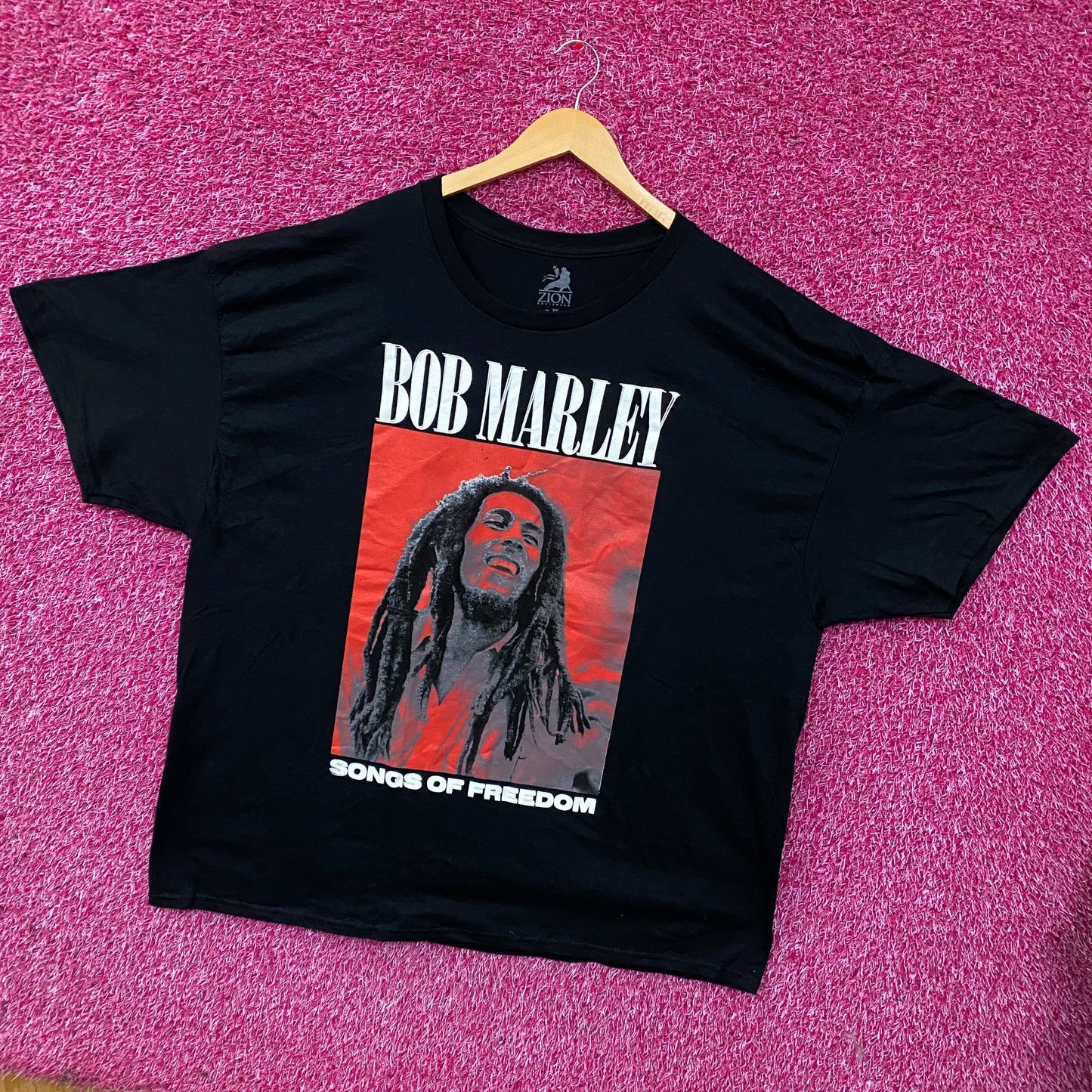 Zion Rootswear Bob Marley Songs of Freedom Graphic T-Shirt 3X