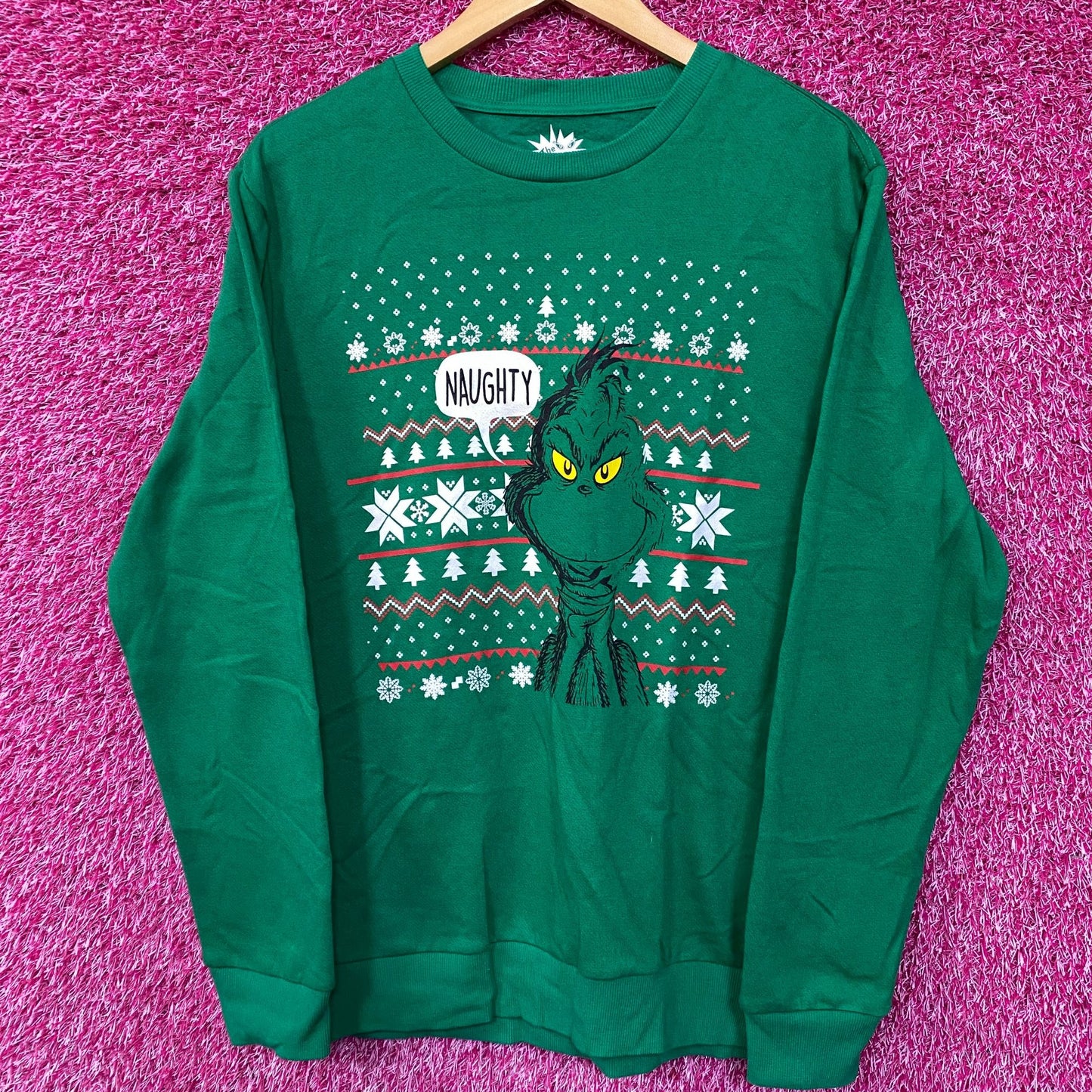 The Grinch Ugly Christmas Sweater size Medium