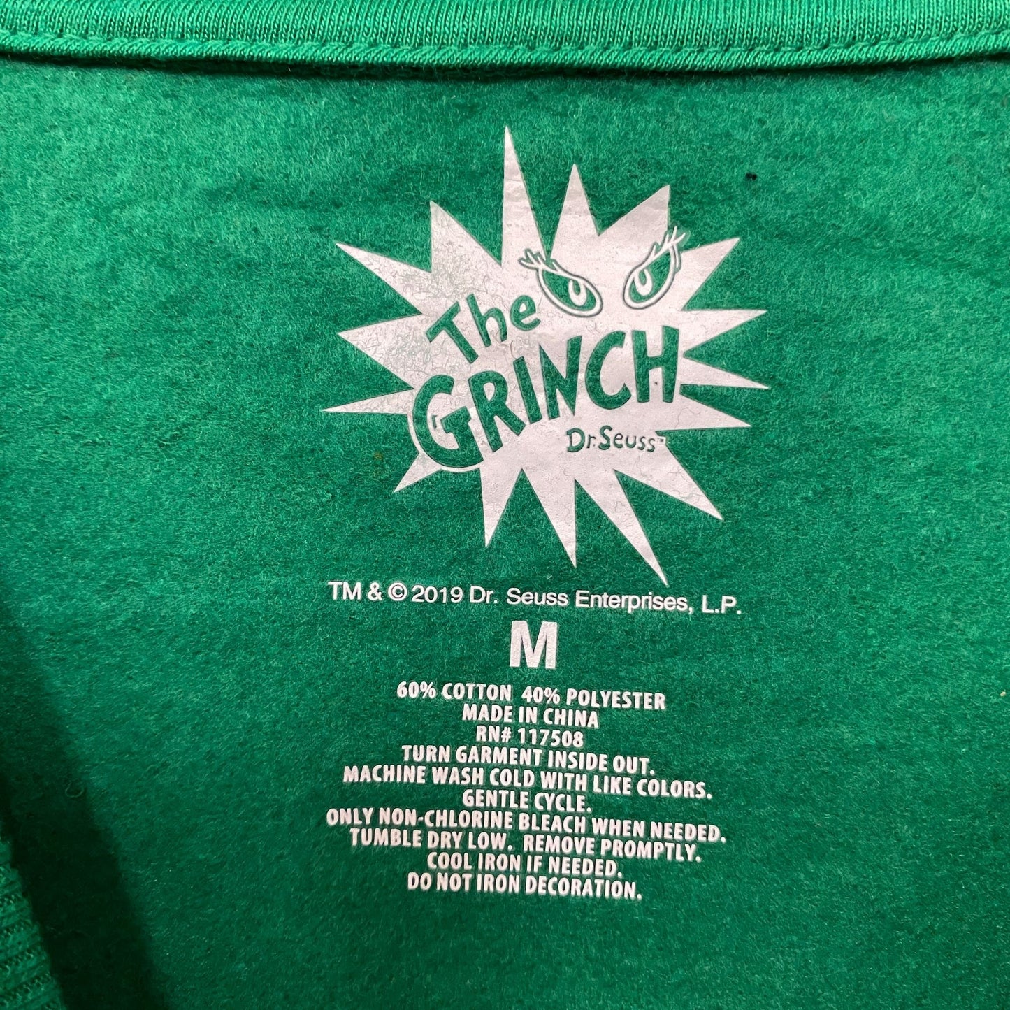 The Grinch Ugly Christmas Sweater size Medium