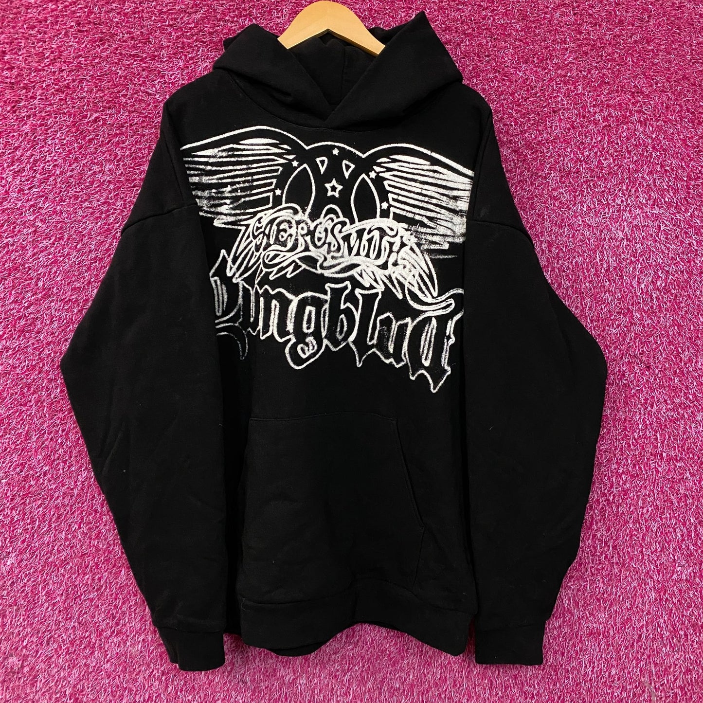 Aerosmith & YUNGBLUD "One More Time" My Only Angel Hoodie 2XL