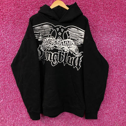 Aerosmith & YUNGBLUD "One More Time" My Only Angel Hoodie 2XL