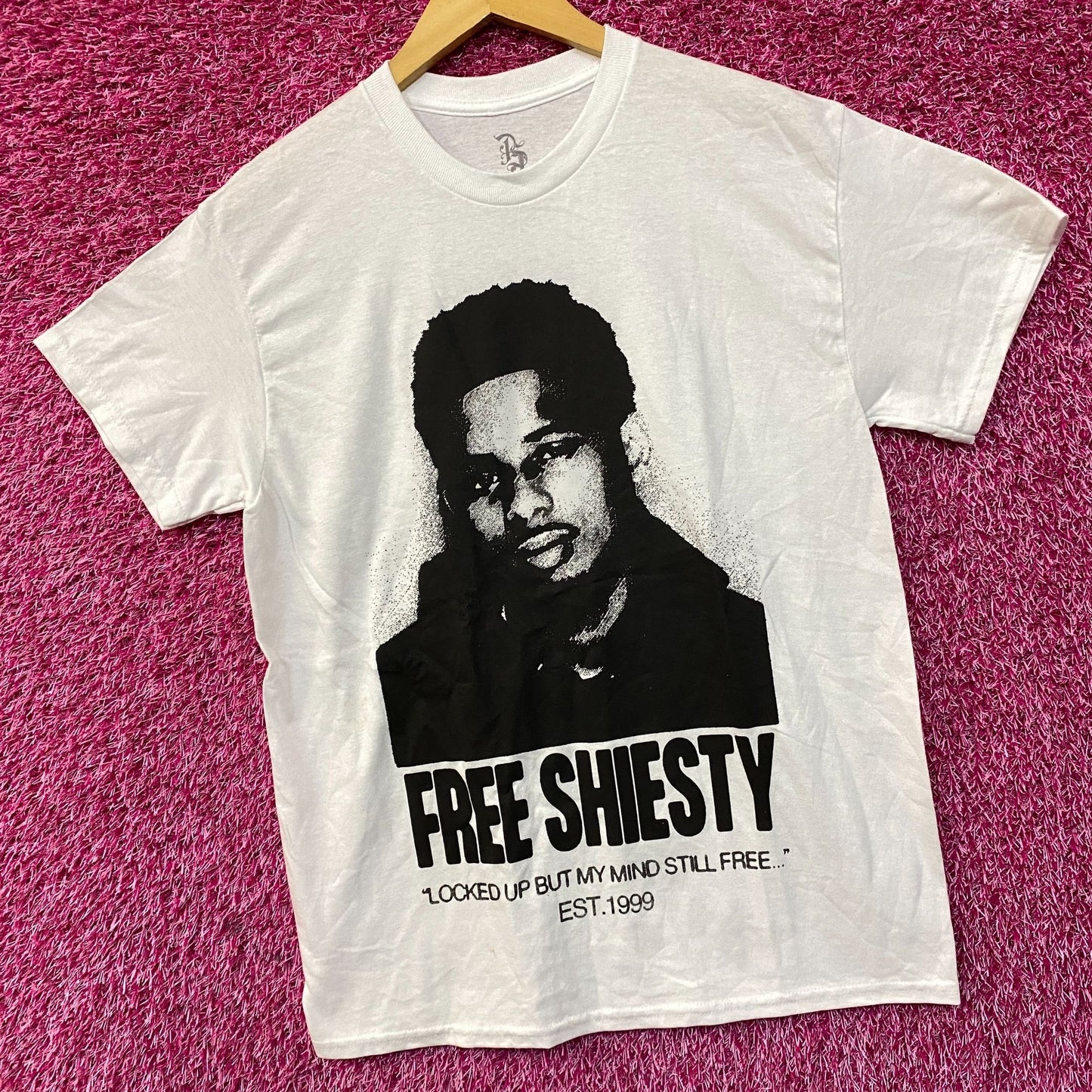 Free Shiesty  Back In Blood Album T-Shirt Medium