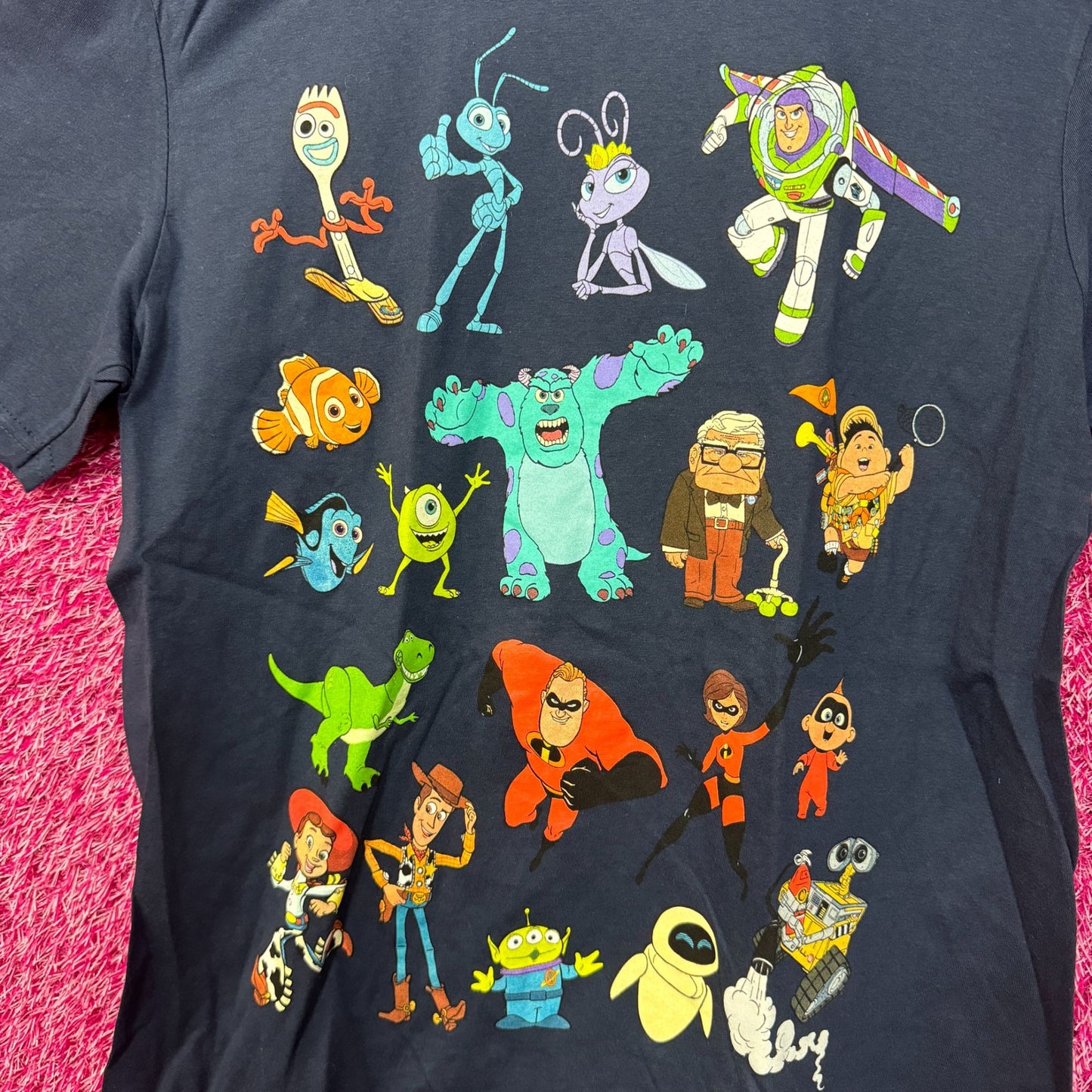 Pixar Characters T-shirt size medium