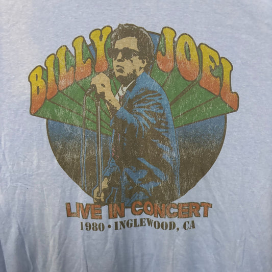 Billy Joel Live In Inglewood 1980 T-Shirt 3XL