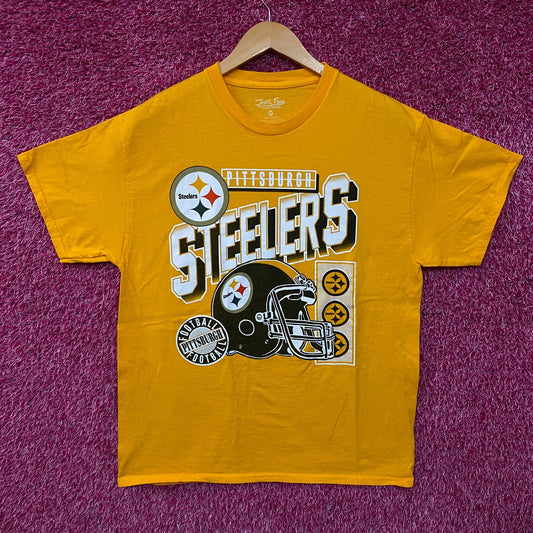 Junk Food Pittsburgh Steelers Checkdown Flea Market T-Shirt Medium