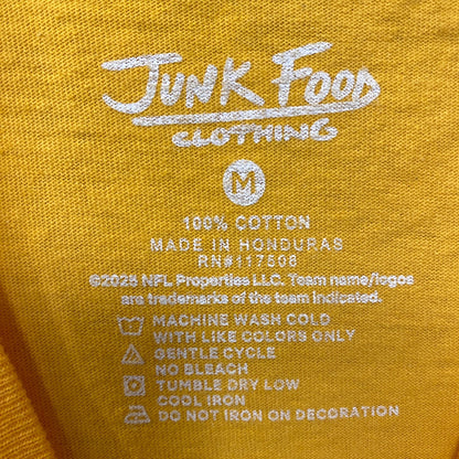 Junk Food Pittsburgh Steelers Checkdown Flea Market T-Shirt Medium