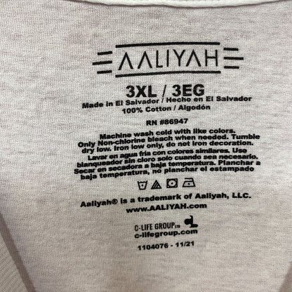 Aaliyah Airbrush Queen of Urban Pop Self-titled Album T-Shirt 3XL