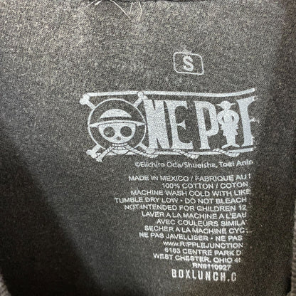 One Piece Straw Hat Crew Jolly Roger Logo Anime T-Shirt Small