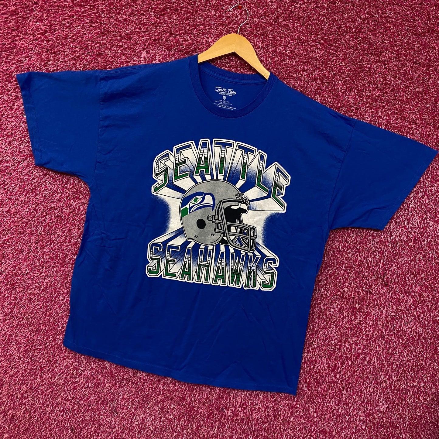 Junk Food Clothing Seattle Seahawks Graphic T-Shirt XL