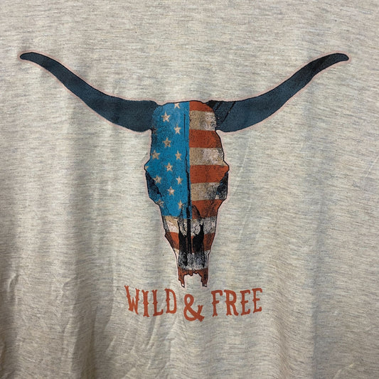 Maurices Americana Wild & Free Graphic T-Shirt 3XL