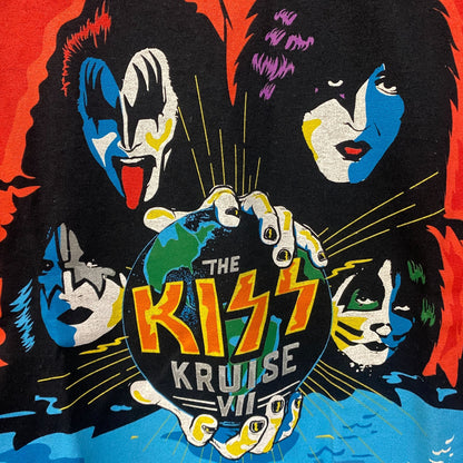 Kiss Kruise VII World At Sea Rock T-Shirt Large